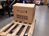 Отгрузка мотопомпы Wacker Neuson