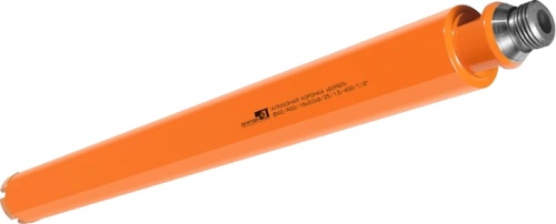 Коронка алмазная 47х400 1/2" - 6 сегментов (ТАЙМЫР)